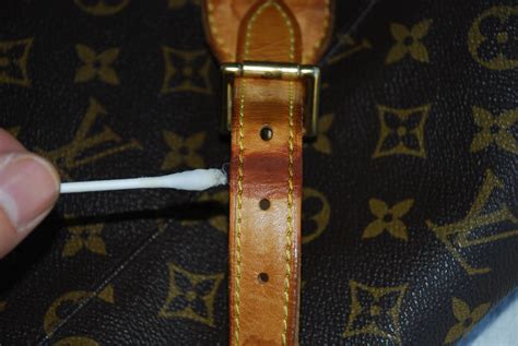 louis vuitton leather repair.